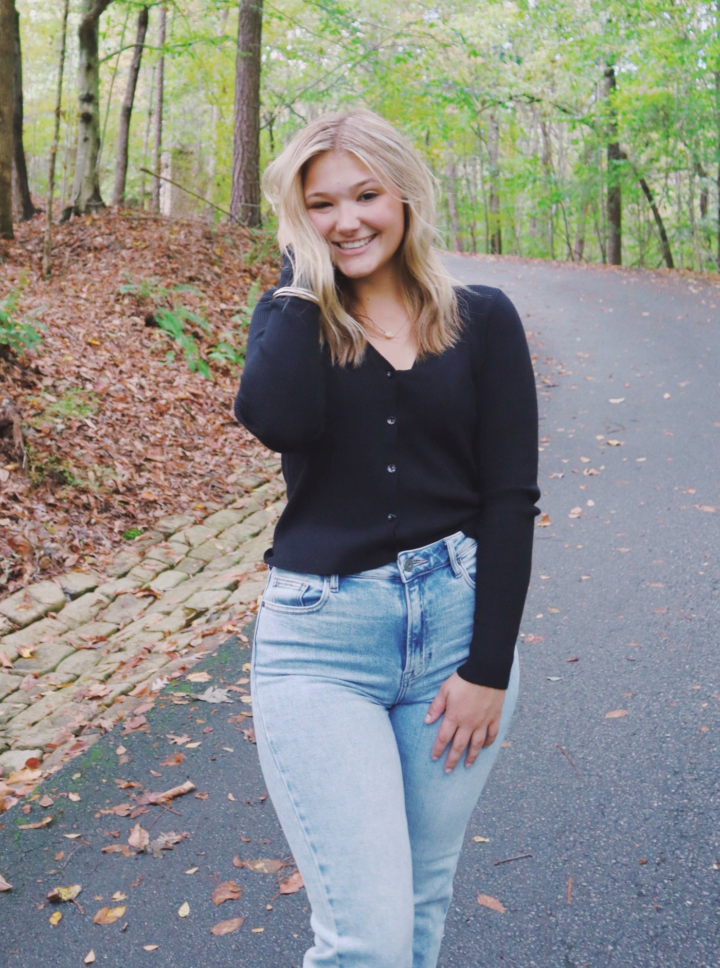 Lakyn Black Knit Cardigan