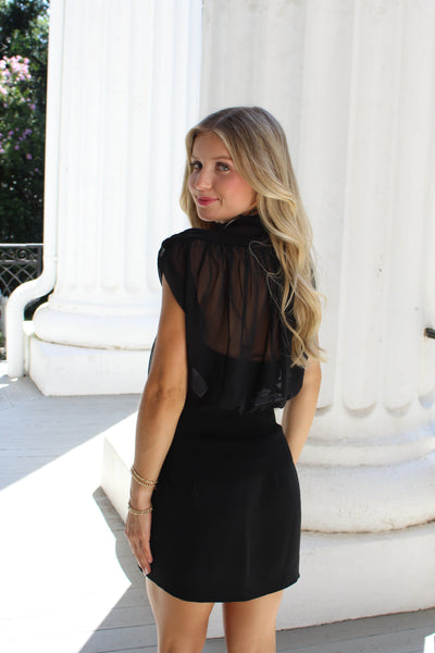 Andie Sheer Top - Black