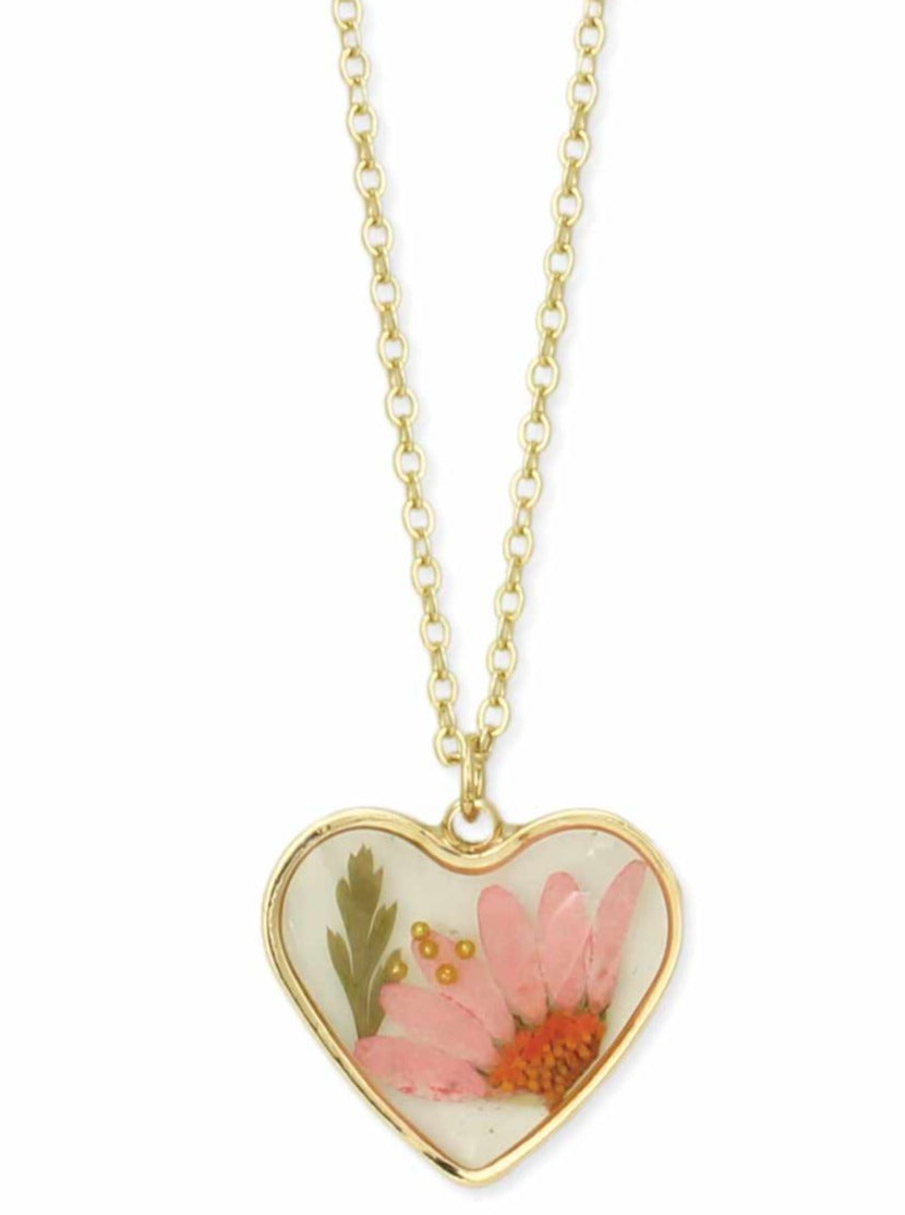 Cottage Heart Dried Flower Necklace