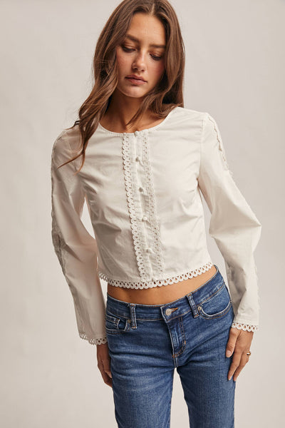 Hendley Eyelet Top