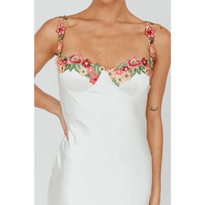 Katia Floral Bustier Gown