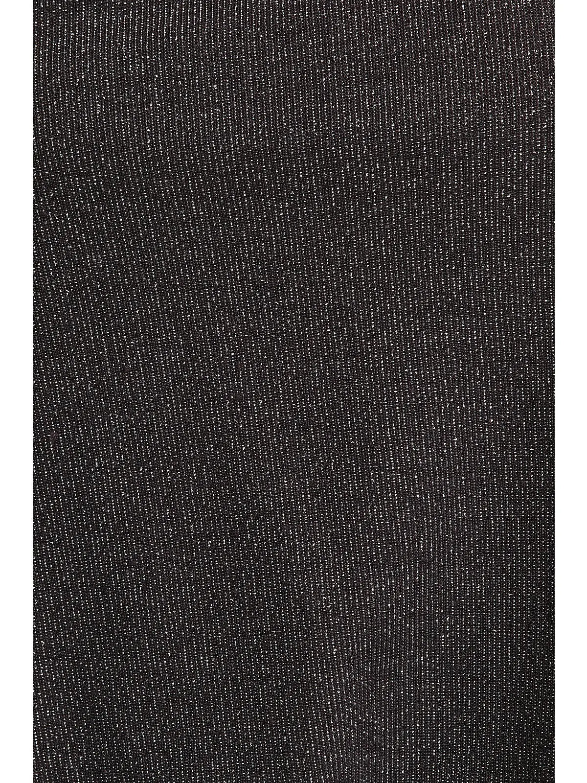 Brown Shimmer Scarf Top