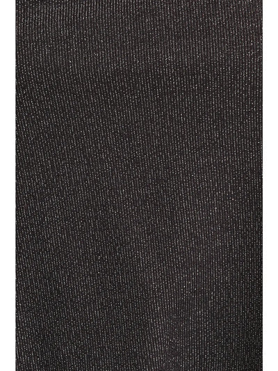 Brown Shimmer Scarf Top