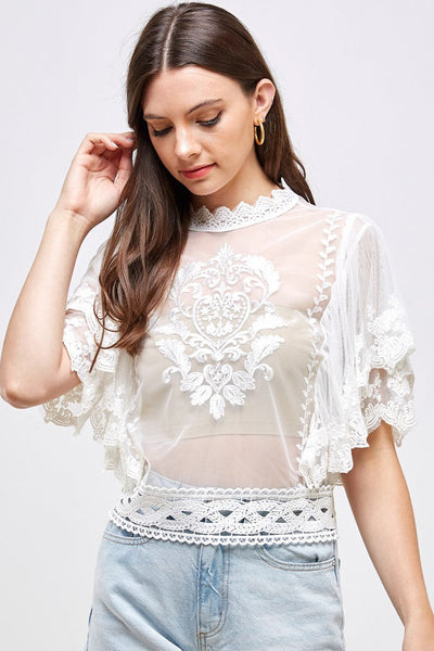 Autumn Breeze Boho Top
