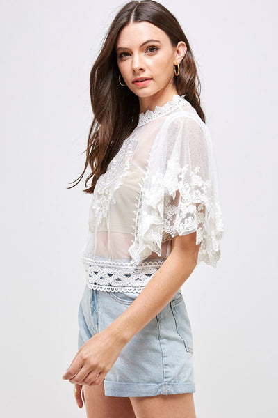 Autumn Breeze Boho Top