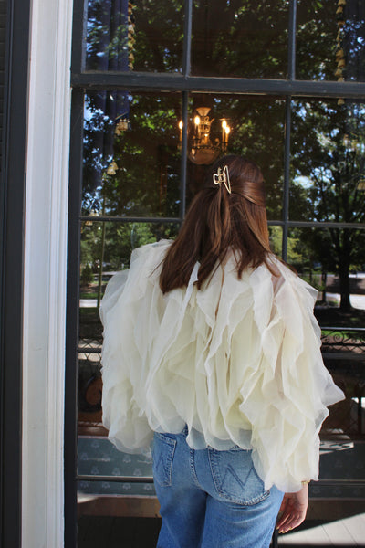 Paloma Ruffle Top