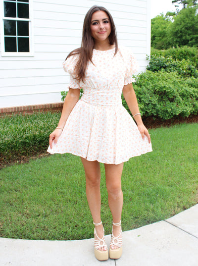 Christine Floral Mini Dress