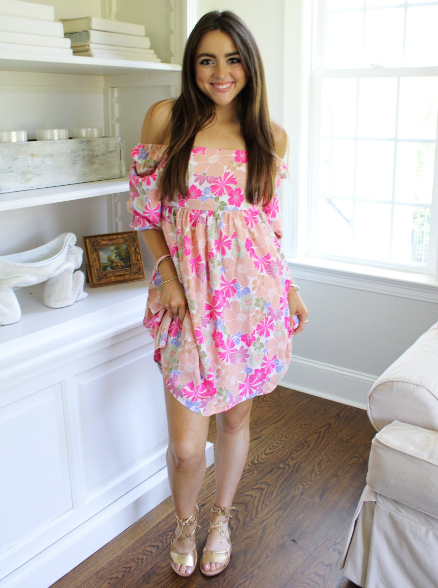 Destiny Babydoll Mini Dress