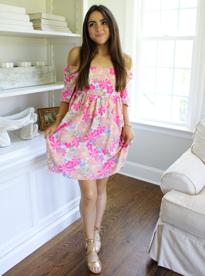 Destiny Babydoll Mini Dress