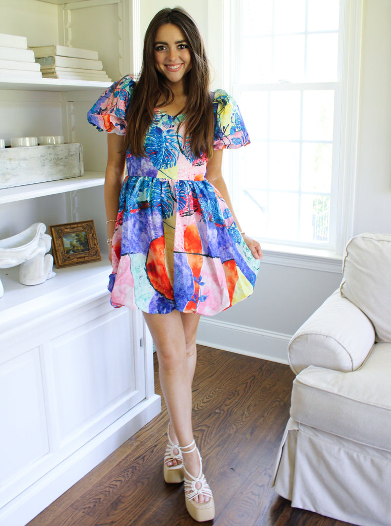 katie bop audrey mini dress Stand Out Bubble Mini Dress