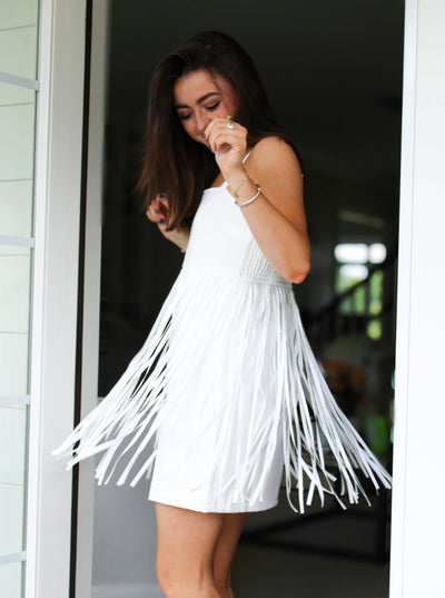 Lexi Fringe Mini Dress