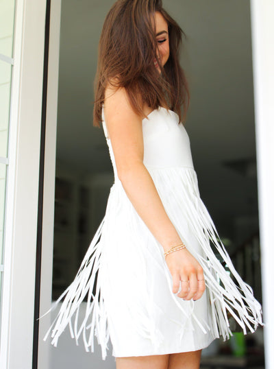 Lexi Fringe Mini Dress