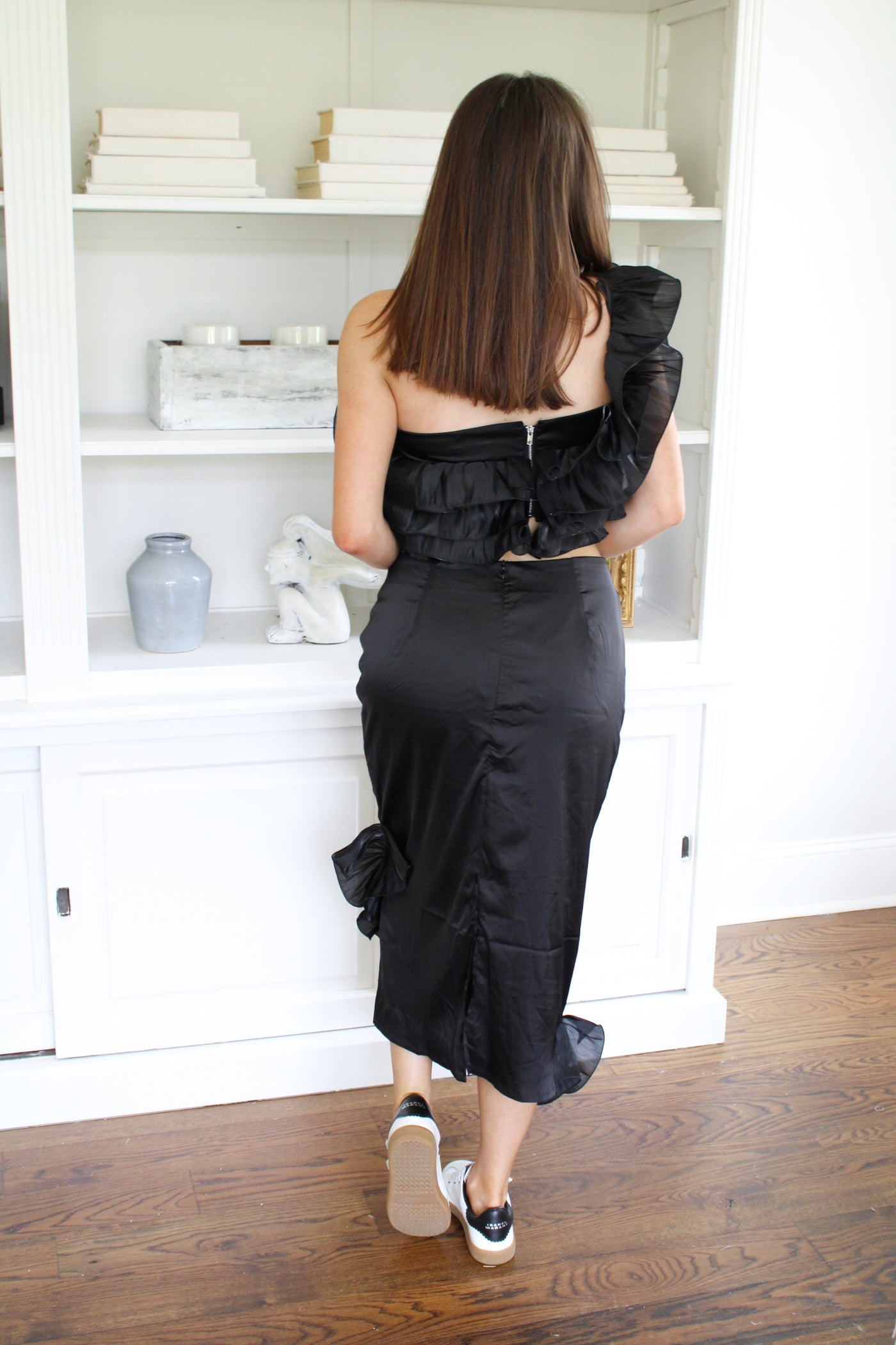 Palazzo Ruffle Skirt Set