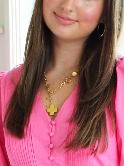 Catherine Cross Necklace