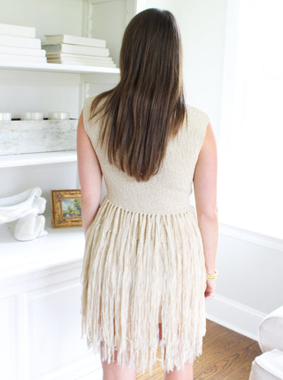 Cowgirl Fringe Mini Dress