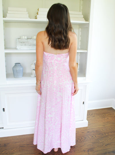 Baby Pink Maxi Dress