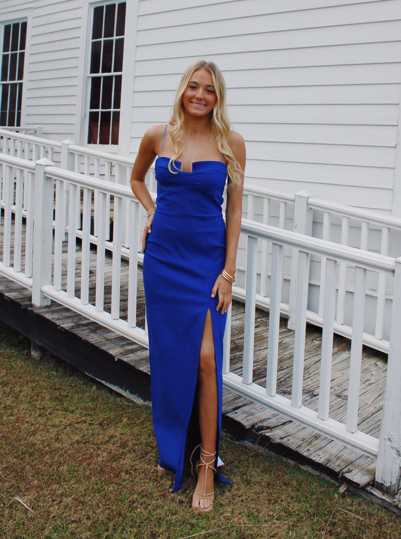Knox Cobalt Gown - Blue