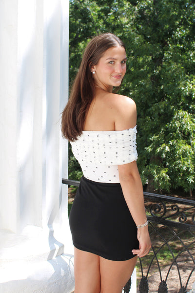 Diva Polka Dot Bodysuit
