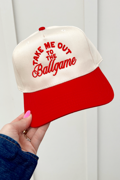 Take Me Out To The Ballgame Hat