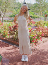 Load image into Gallery viewer, Wildflower Belted Knit Midi Dress
