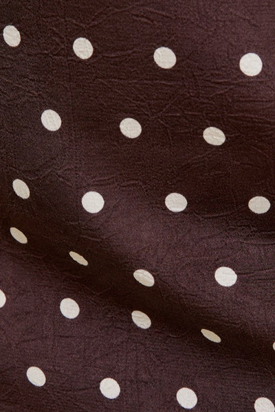 Latte Polka Dot Skirt Set