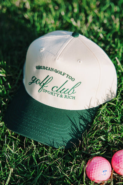 Girls Can Golf Too Hat