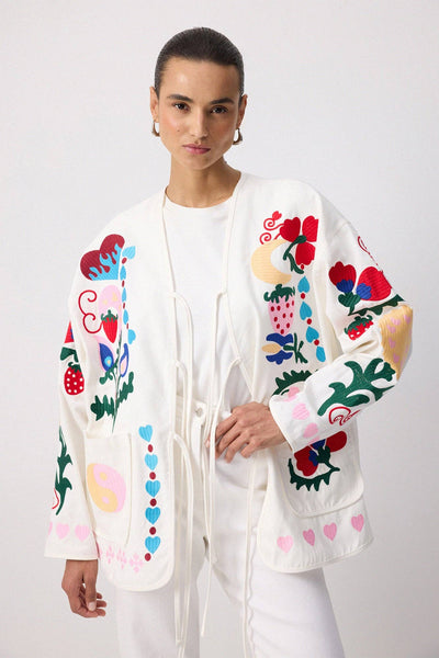 Standart Whimsical Embroidered Jacket