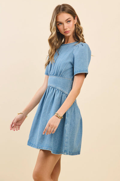 Tay Denim Mini Dress