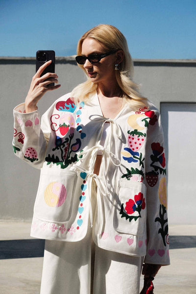 Standart Whimsical Embroidered Jacket