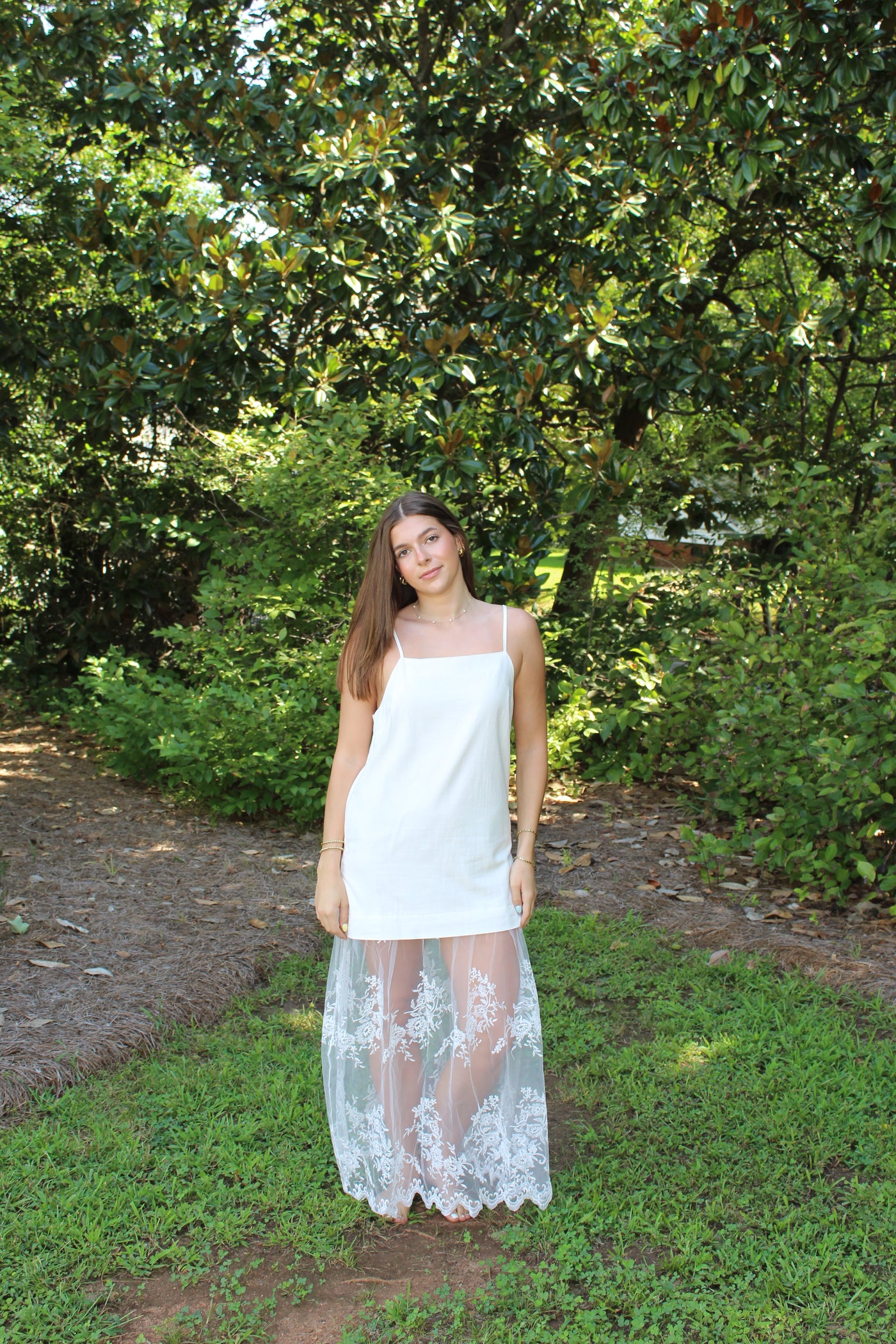 Veronica Linen Maxi Dress