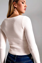 Load image into Gallery viewer, Cream Chenille Sweater
