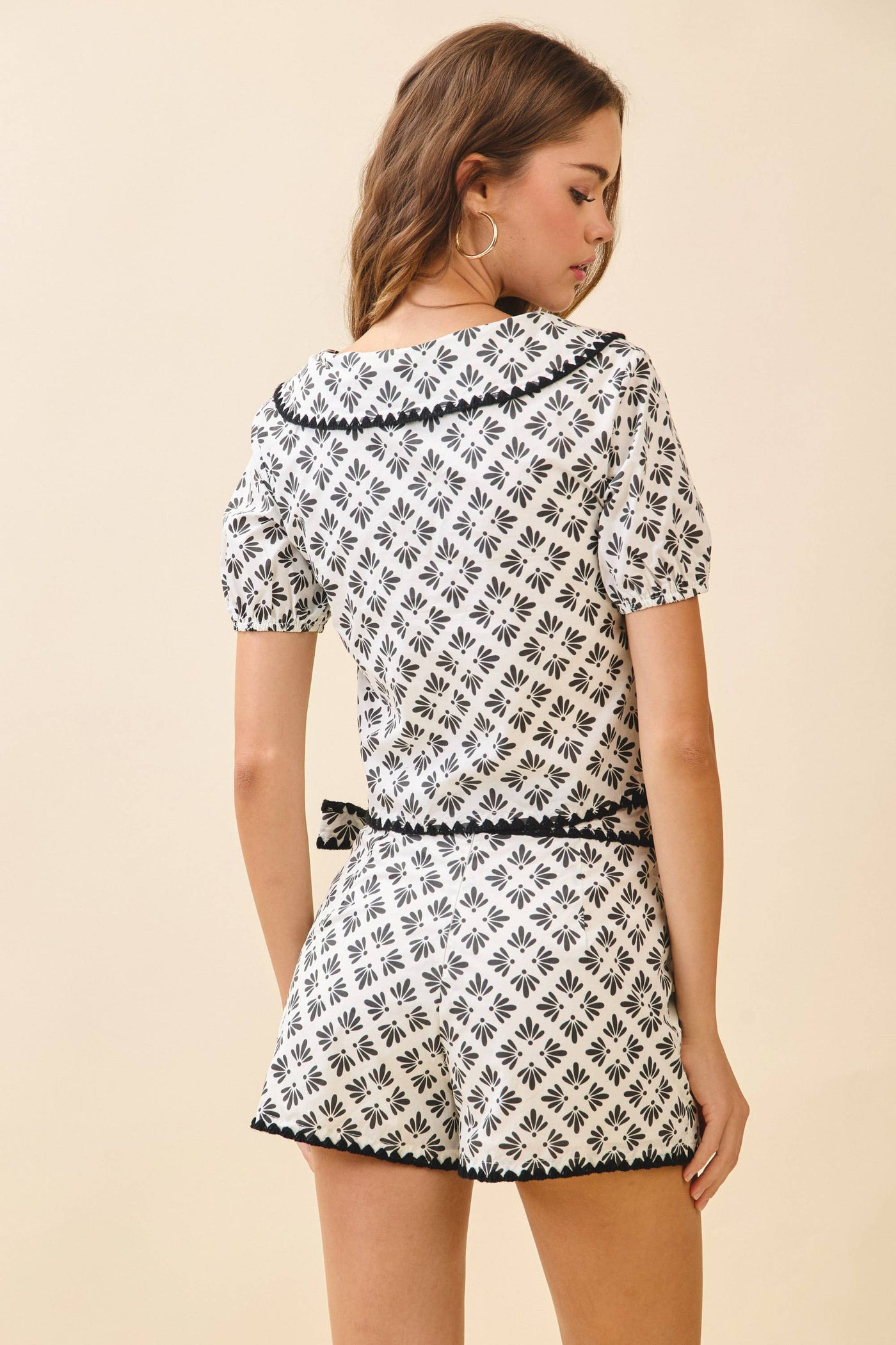 Athena Printed Top