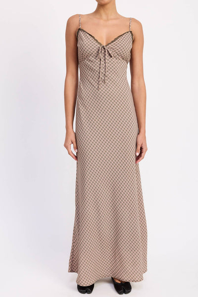 Jackie Flannel Maxi Dress