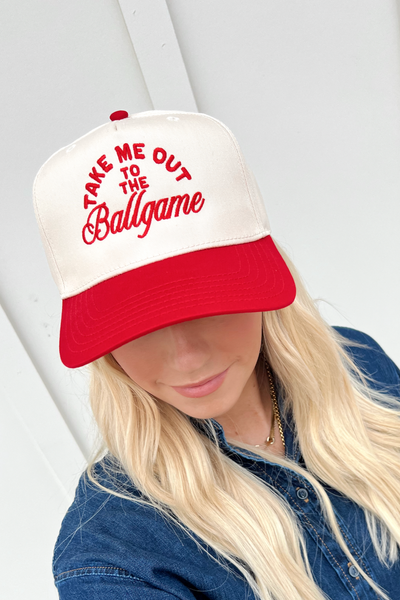 Take Me Out To The Ballgame Hat