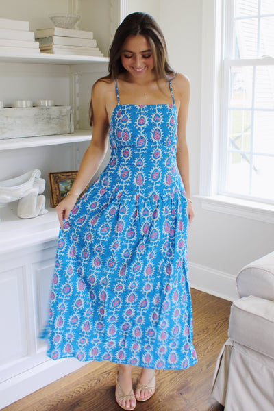 Bonnie Print Maxi Dress