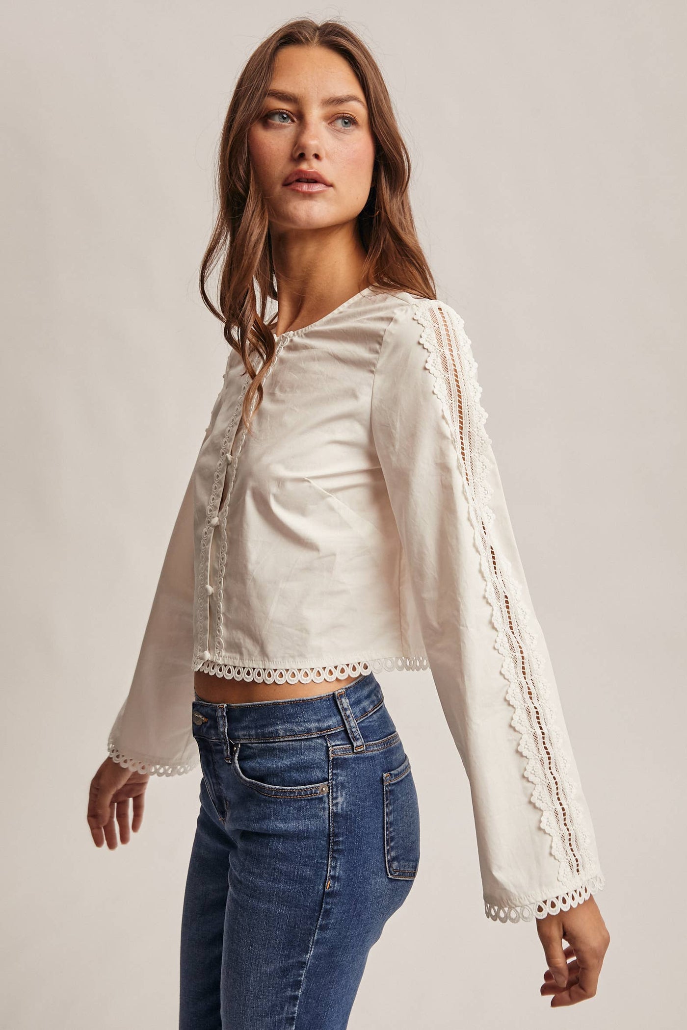 Hendley Eyelet Top