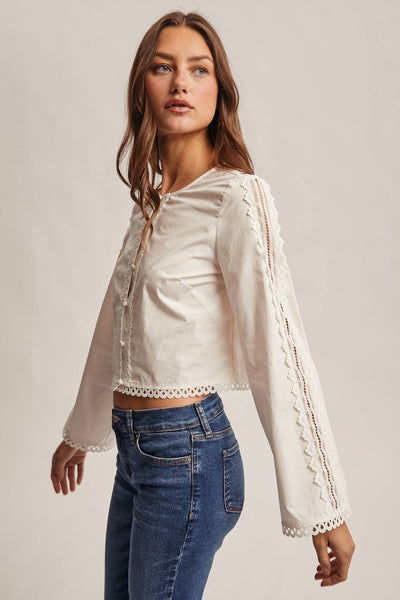 Hendley Eyelet Top