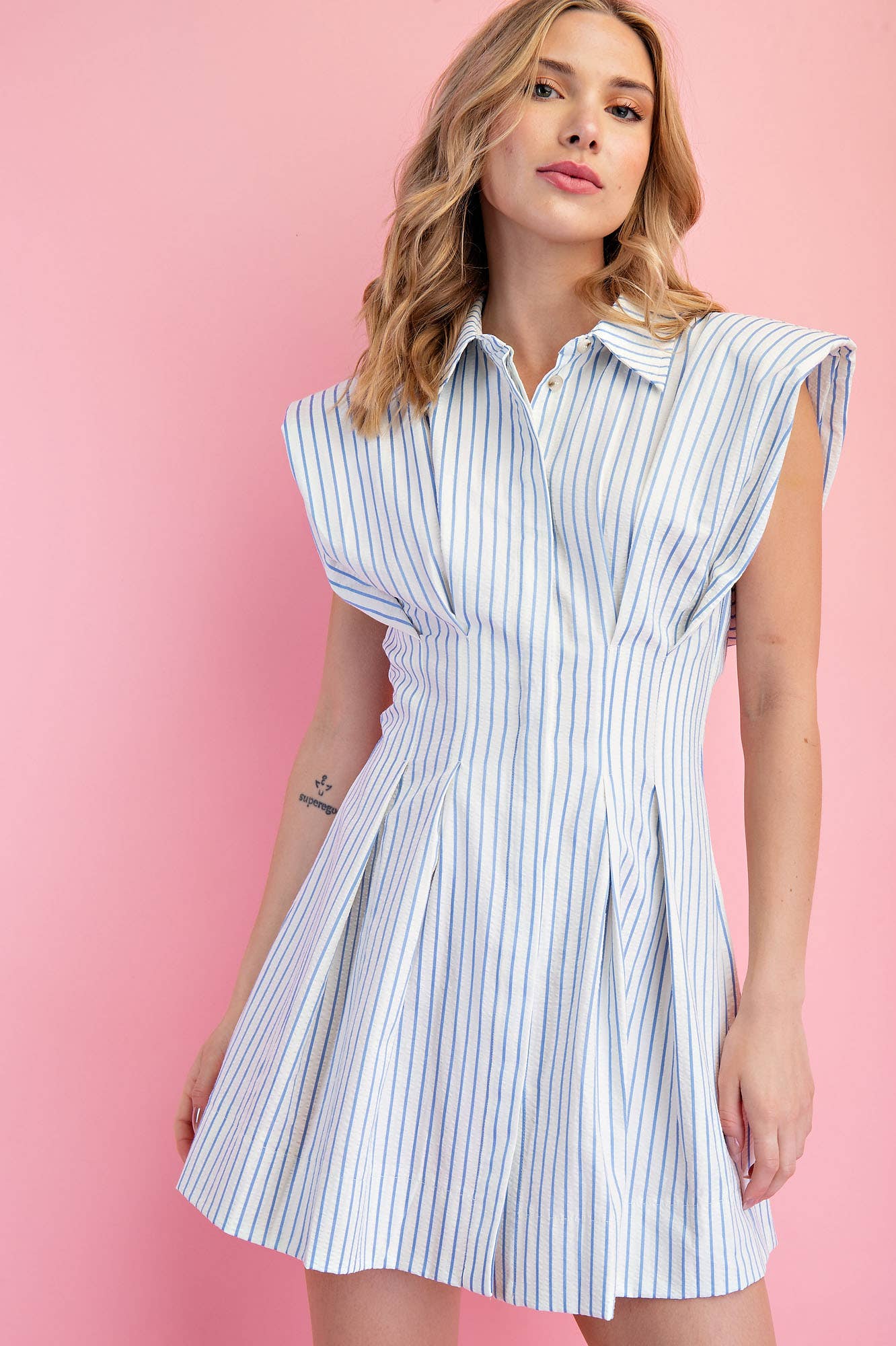Taylor Striped Mini Dress
