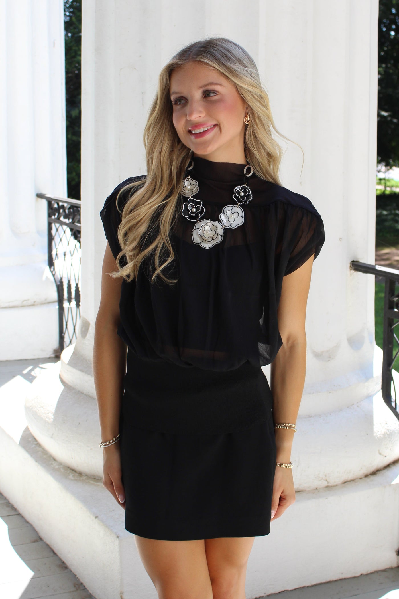 Andie Sheer Top - Black