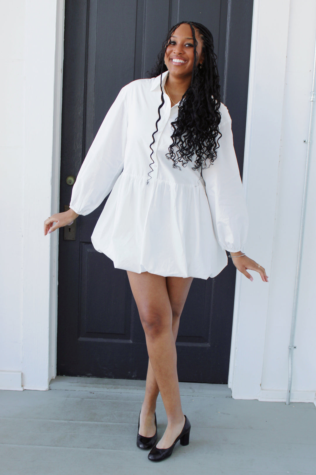 knee length dresses for ladies Audrey Hourglass Mini Dress