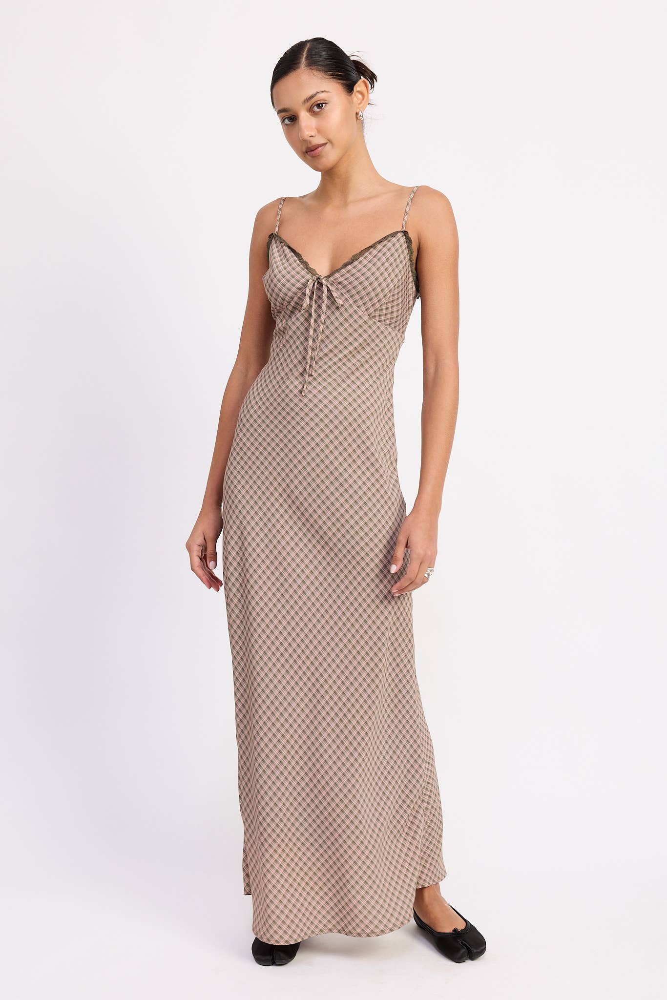 Jackie Flannel Maxi Dress