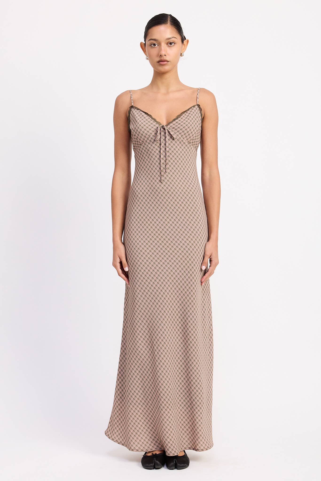 Jackie Flannel Maxi Dress