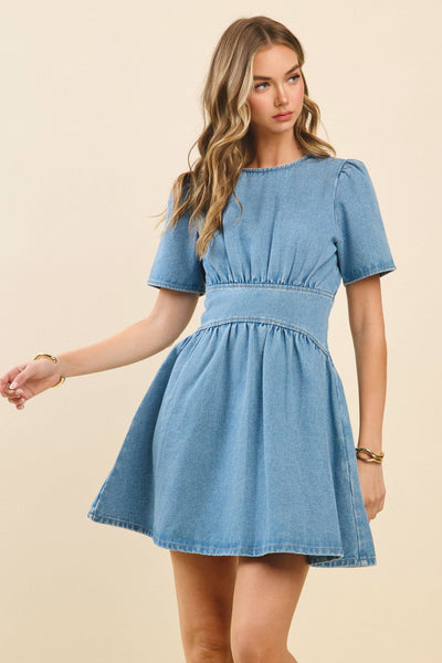Tay Denim Mini Dress