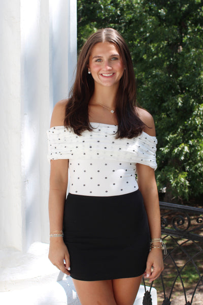 Diva Polka Dot Bodysuit