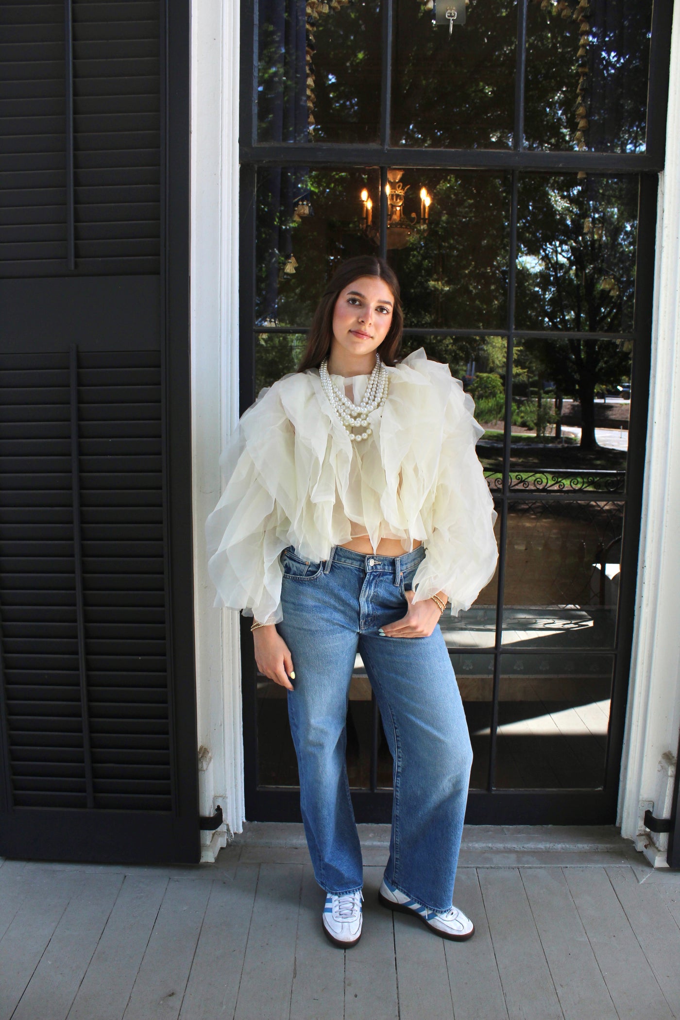 Paloma Ruffle Top