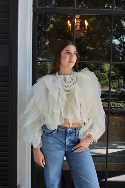 Paloma Ruffle Top
