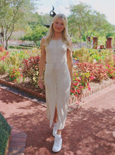 Load image into Gallery viewer, Wildflower Belted Knit Midi Dress
