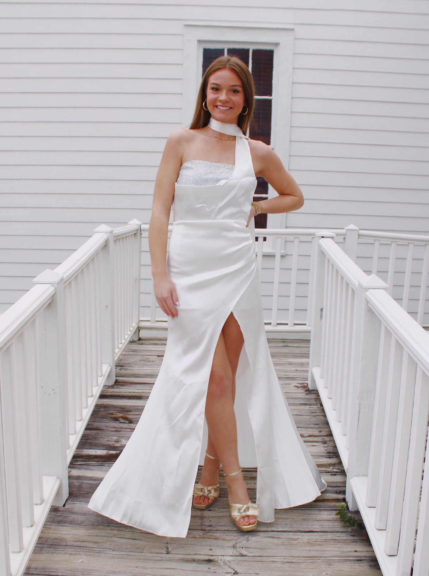 Serena Gown - White