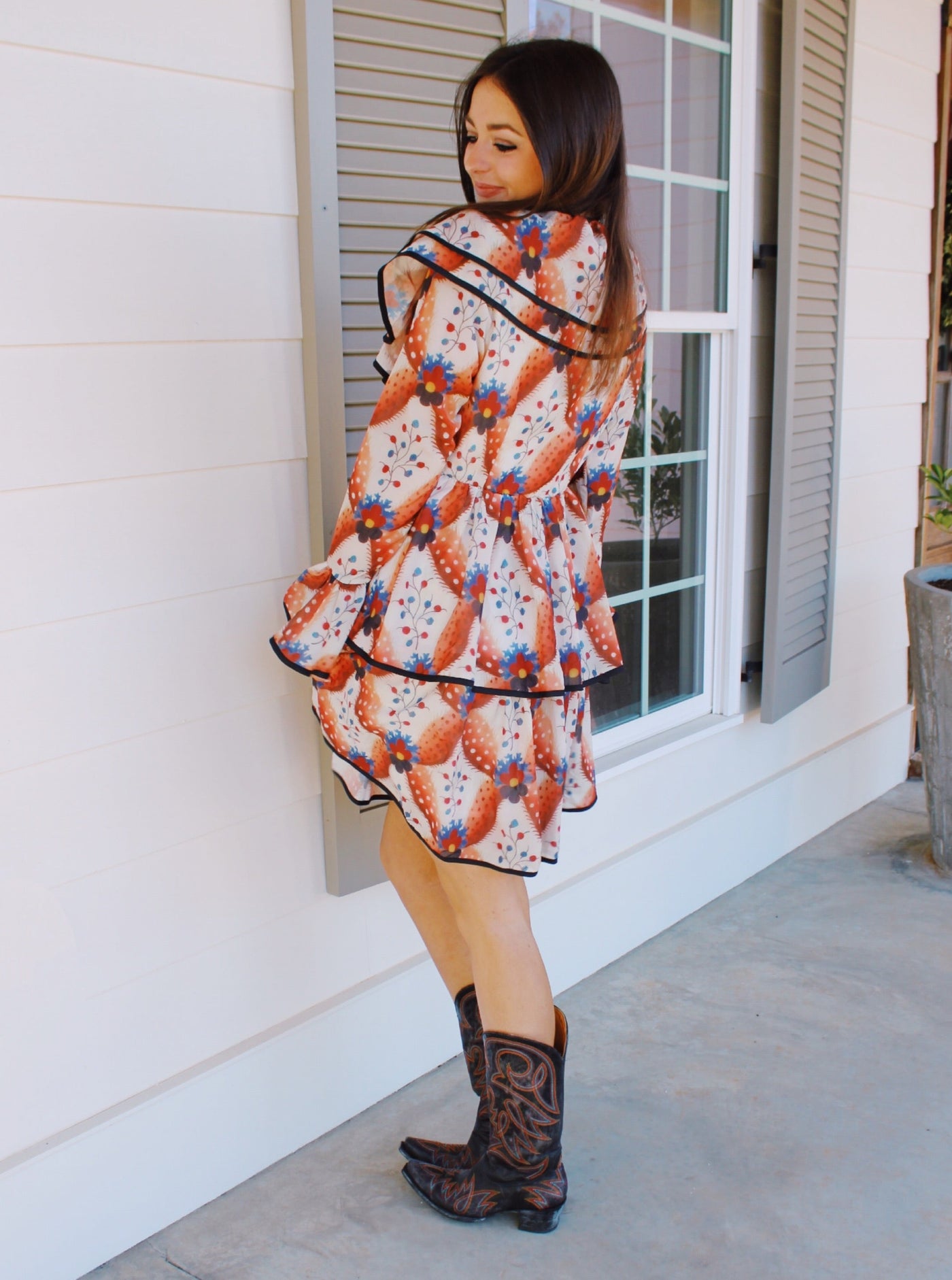 Oh Me Oh My Ruffle Mini Dress