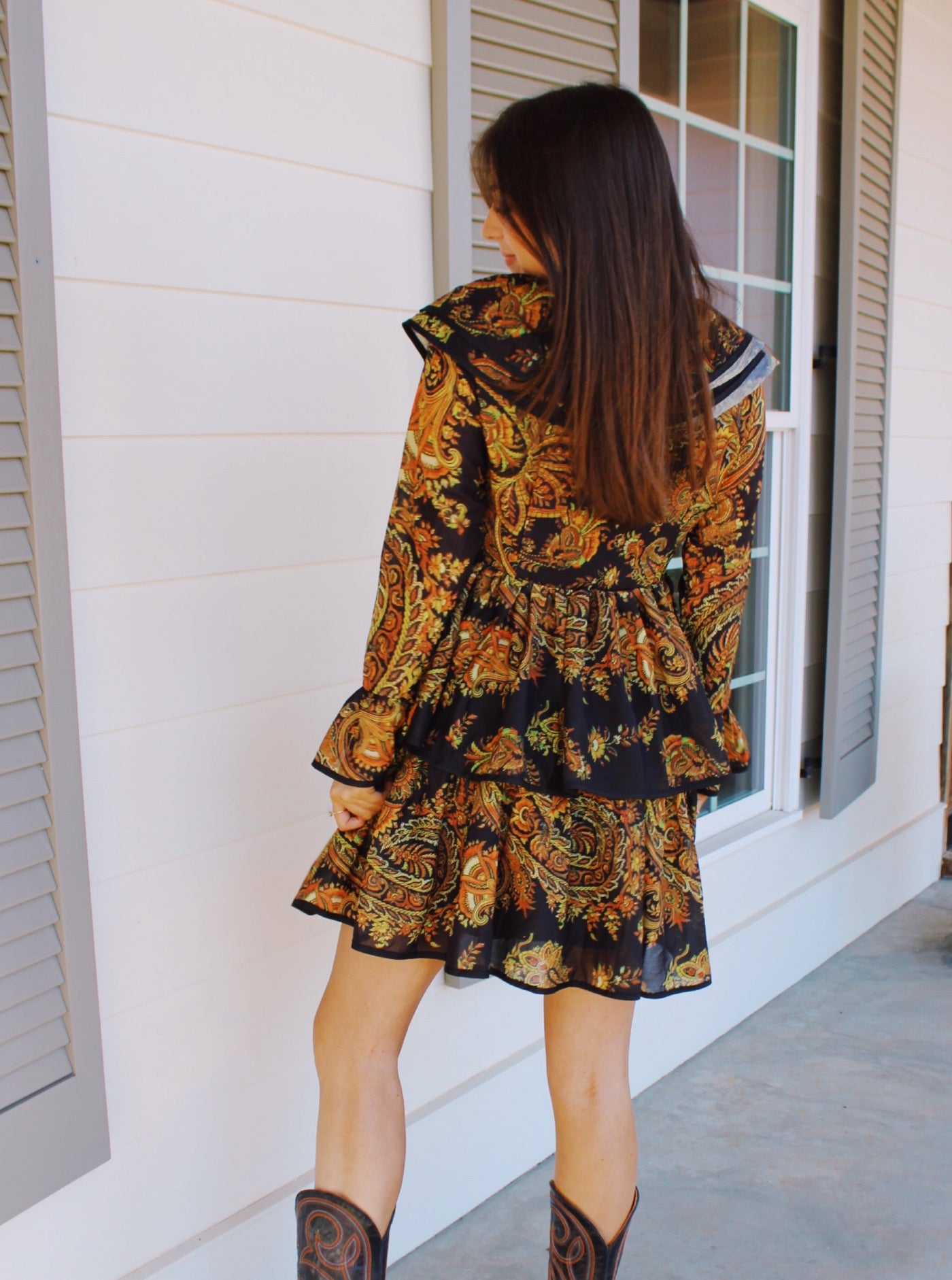 Jameson Ruffle Mini Dress